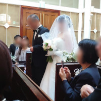 新婦、新婦父入場