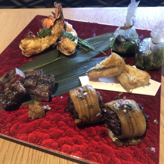 ブライダルフェア用の食事(2名分)