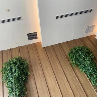 チャペル壁コーディネート