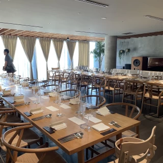 アットホームな会場