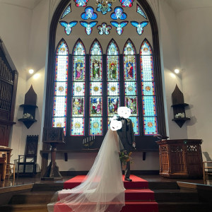 チャペルの祭壇|697997さんのST.MARGARET WEDDING（セント・マーガレット ウエディング）の写真(2102625)