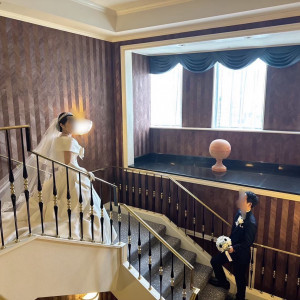 階段（前撮り限定）|698024さんの名古屋マリオットアソシアホテルの写真(2105329)