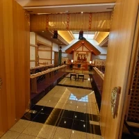 神殿では和装での挙式も可能です