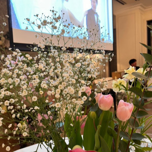 装花をこだわりました|698133さんのセントグレース大聖堂(青山)の写真(2101619)