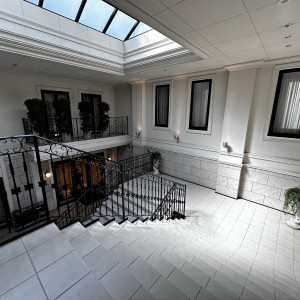 中庭の階段上|698203さんのアイネス ヴィラノッツェ大阪（クラウディアホールディングスグループ）の写真(2102172)