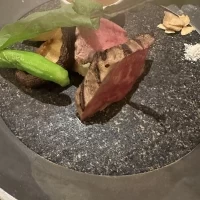 岩盤焼きのお肉です