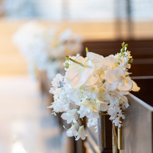 チャペル装花|698269さんのオリエンタルホテル 神戸・旧居留地の写真(2109931)