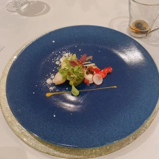 大好きなエビ料理、とても美味しかったです。