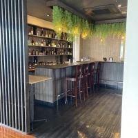 披露宴会場待合室のバー