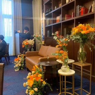 本番の披露宴会場