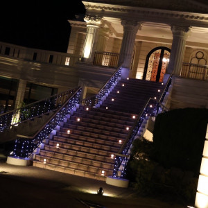 夜のチャペル最高です！|698510さんのヴィラ・グランディス ウエディングリゾート 金沢の写真(2104773)