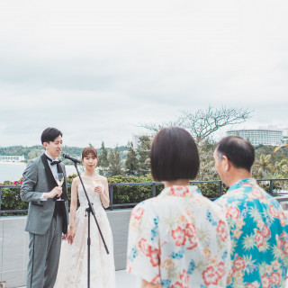 披露宴会場に隣接しているオープンスペース