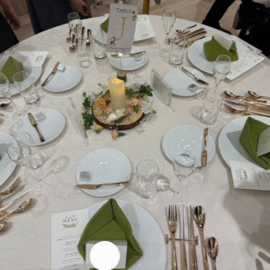 テーブルコーディネート|698519さんのアルカンシエル横浜 luxemariage（アルカンシエルグループ）の写真(2403841)