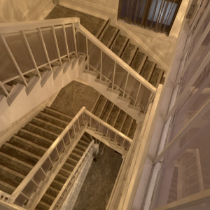 有形文化財に指定されている螺旋階段。|698631さんのラ・バンク・ド・ロア(横浜市指定有形文化財）の写真(2105278)