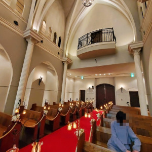 天井が高いです。|698808さんのOSAKA St.BATH CHURCH(大阪セントバース教会)の写真(2112029)