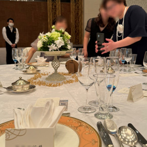 テーブルコーディネート|698847さんのホテルオークラ東京ベイの写真(2108154)