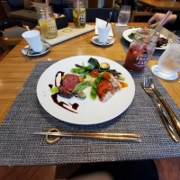 試食コースのメイン料理。