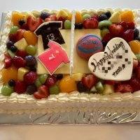 新郎新婦の趣味であるバレーボールをデザインしてもらいました。