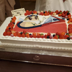 ウエディングケーキがジブリキャラでクオリティー高かったです。|698900さんのTHE MARCUS SQUARE NAGASAKI（営業終了）の写真(2109128)