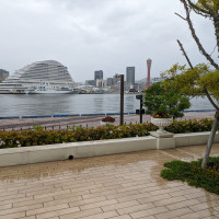 ガーデンから神戸の景色が一望できます