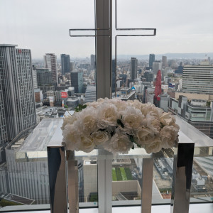 外は大阪の景色が一望できます|698911さんのラグナヴェール プレミア（LAGUNAVEIL PREMIER）の写真(2118060)