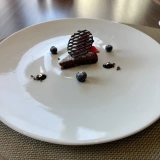 試食のデザートです