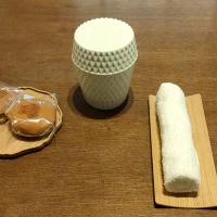 説明の間にちょっとしたお菓子をいただきました