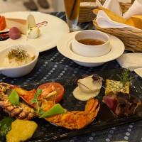 挙式後、食べれなかった料理を控室でゆっくり食べれました