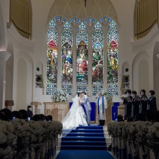 チャペルでの一枚