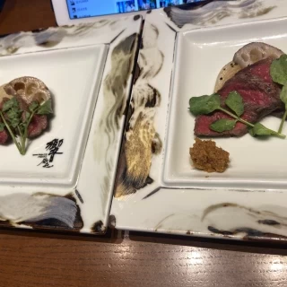お肉料理 とても柔らかく、ソースもとても美味しかったです