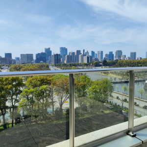 挙式会場から移動時にはきれいな景色が見えます|699434さんのパレスホテル東京(PALACE HOTEL TOKYO)の写真(2112462)