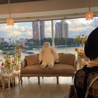 新郎新婦席
