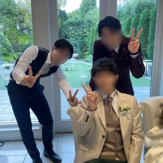 披露宴会場内になります。
