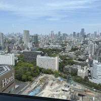 ホテル内レストランからの景色