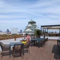 屋上チャペルからの景色です