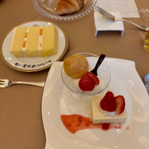 デザート＋ウェディングケーキ|699707さんのホテルグランドティアラ南名古屋の写真(2316402)