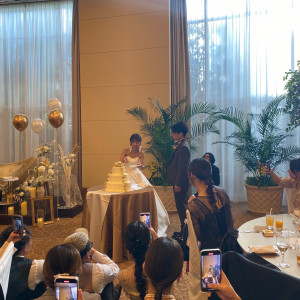ケーキセレモニー|699707さんのホテルグランドティアラ南名古屋の写真(2317937)