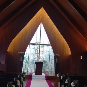 ウッディな雰囲気がステキです。|699720さんの京都ノーザンチャーチ北山教会の写真(2115511)