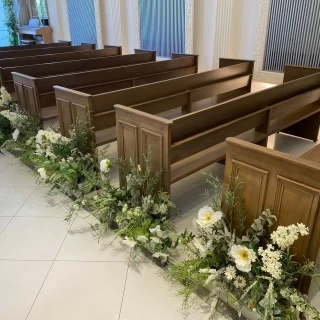 列席者の座るところ