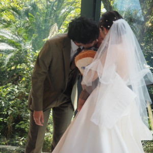 ファミリーキス|700042さんのGARDEN WEDDING アルカディア小倉の写真(2148774)