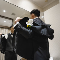 衣装は持込禁止、提携1店舗のみ。モスグリーンの衣装にしました