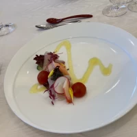 前菜のカルパッチョ