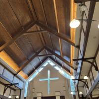 天井の高いチャペル