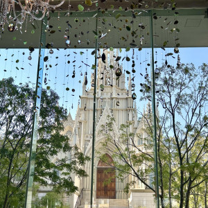 入り口入ってから見える大聖堂です。|700196さんのストリングスホテル 名古屋の写真(2127703)