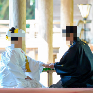 指輪の取交わし|700203さんの宮崎神宮会館の写真(2422461)