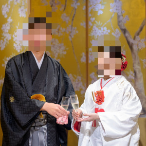 鏡開きでの清酒にて乾杯します。|700203さんの宮崎神宮会館の写真(2422477)