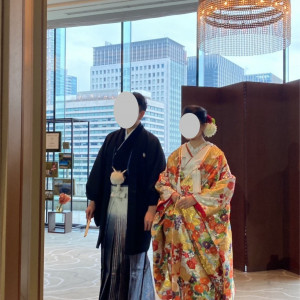 お色直しの和装|700207さんのパレスホテル東京(PALACE HOTEL TOKYO)の写真(2118811)
