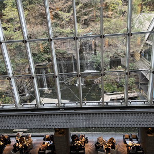 中庭は季節によっていろんな色を見せてくれるそう|700232さんのホテル雅叙園東京の写真(2119063)