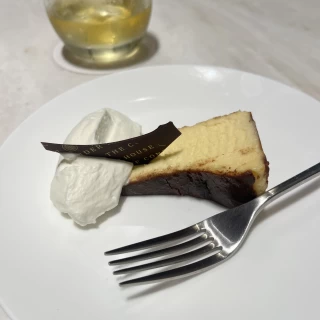 とても美味しいバスクチーズケーキでした