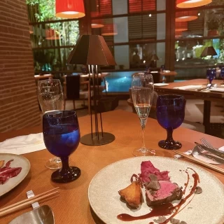 下見特典のディナー